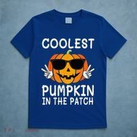Coolest Pumpkin In The Patch Funny Halloween T-Shirt thumb 5