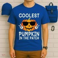 Coolest Pumpkin In The Patch Funny Halloween T-Shirt thumb 6