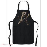 Cat Playing Ice Hockey Apron thumb 0