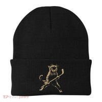 Cat Playing Ice Hockey Beanie thumb 0