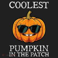 Coolest Pumpkin In The Patch Halloween Women's Sweatshirt thumb 2