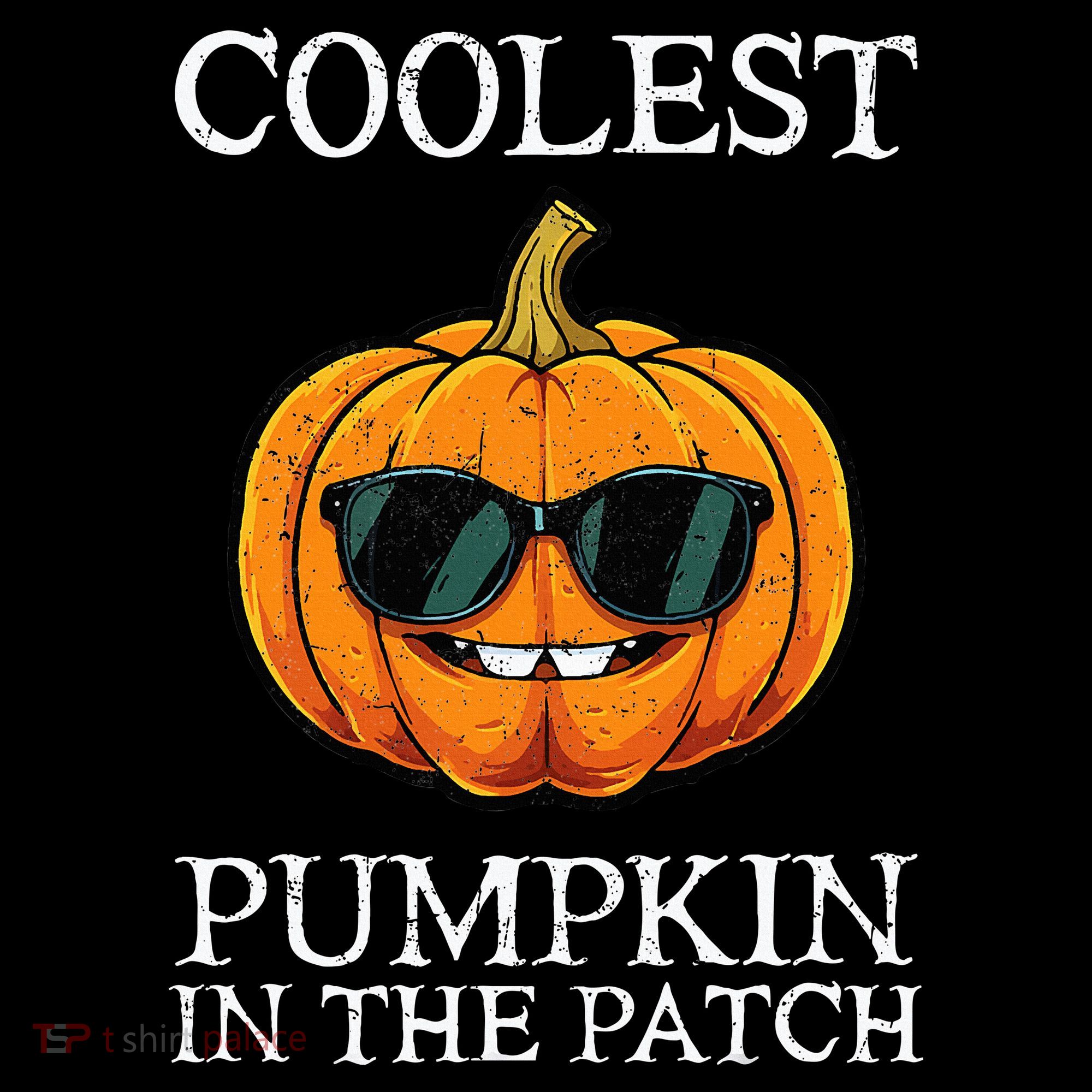 Coolest Pumpkin In The Patch Halloween Bucket Hat