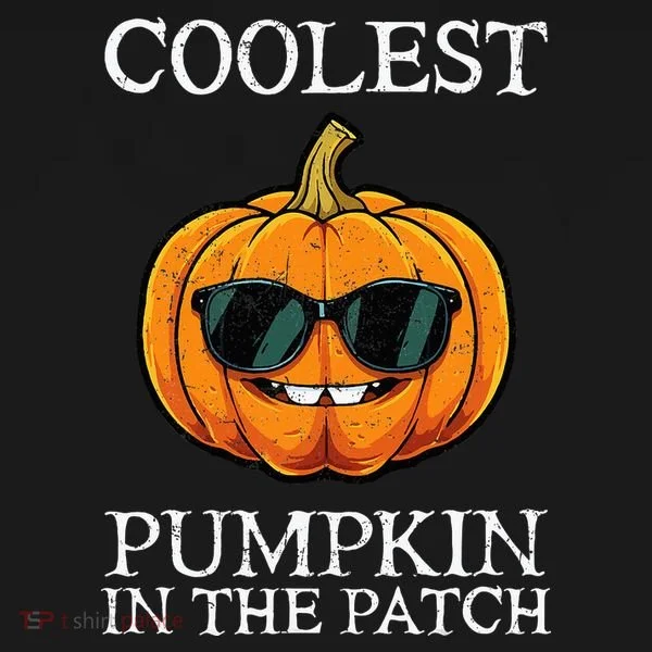 Coolest Pumpkin In The Patch Halloween Women's Hoodie