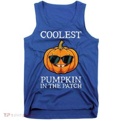 Coolest Pumpkin In The Patch Halloween Tank Top
