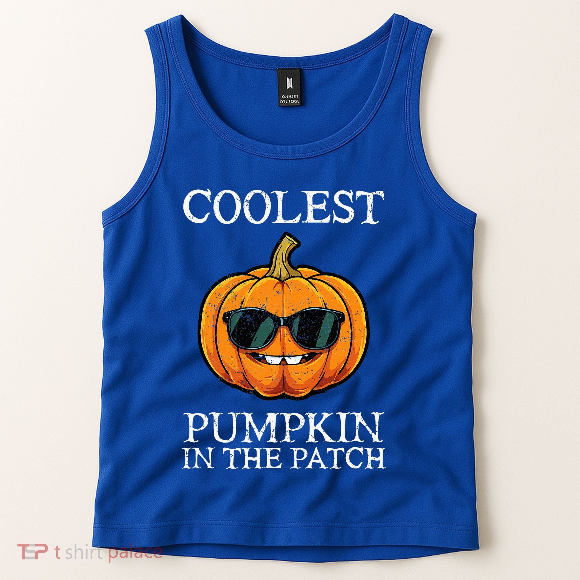 Coolest Pumpkin In The Patch Halloween Tank Top
