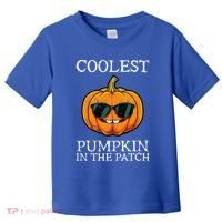 Coolest Pumpkin In The Patch Halloween Toddler T-Shirt thumb 0