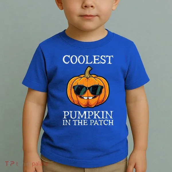 Coolest Pumpkin In The Patch Halloween Toddler T-Shirt