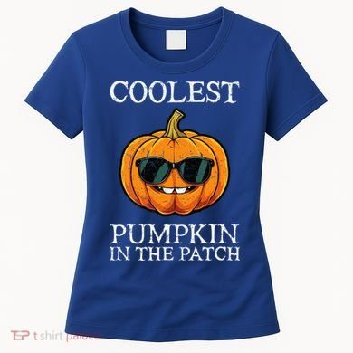 Coolest Pumpkin In The Patch Halloween Women's T-Shirt
