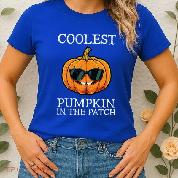 Coolest Pumpkin In The Patch Halloween Women's T-Shirt