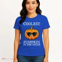 Coolest Pumpkin In The Patch Halloween Women's T-Shirt thumb 4