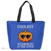 Coolest Pumpkin In The Patch Halloween Tote Bag thumb 0