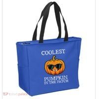 Coolest Pumpkin In The Patch Halloween Tote Bag thumb 2