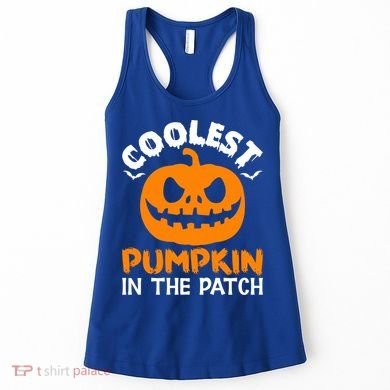 Coolest Pumpkin In The Patch For Halloween Fans Gift Women's Tank Top