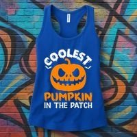 Coolest Pumpkin In The Patch For Halloween Fans Gift Women's Tank Top thumb 3