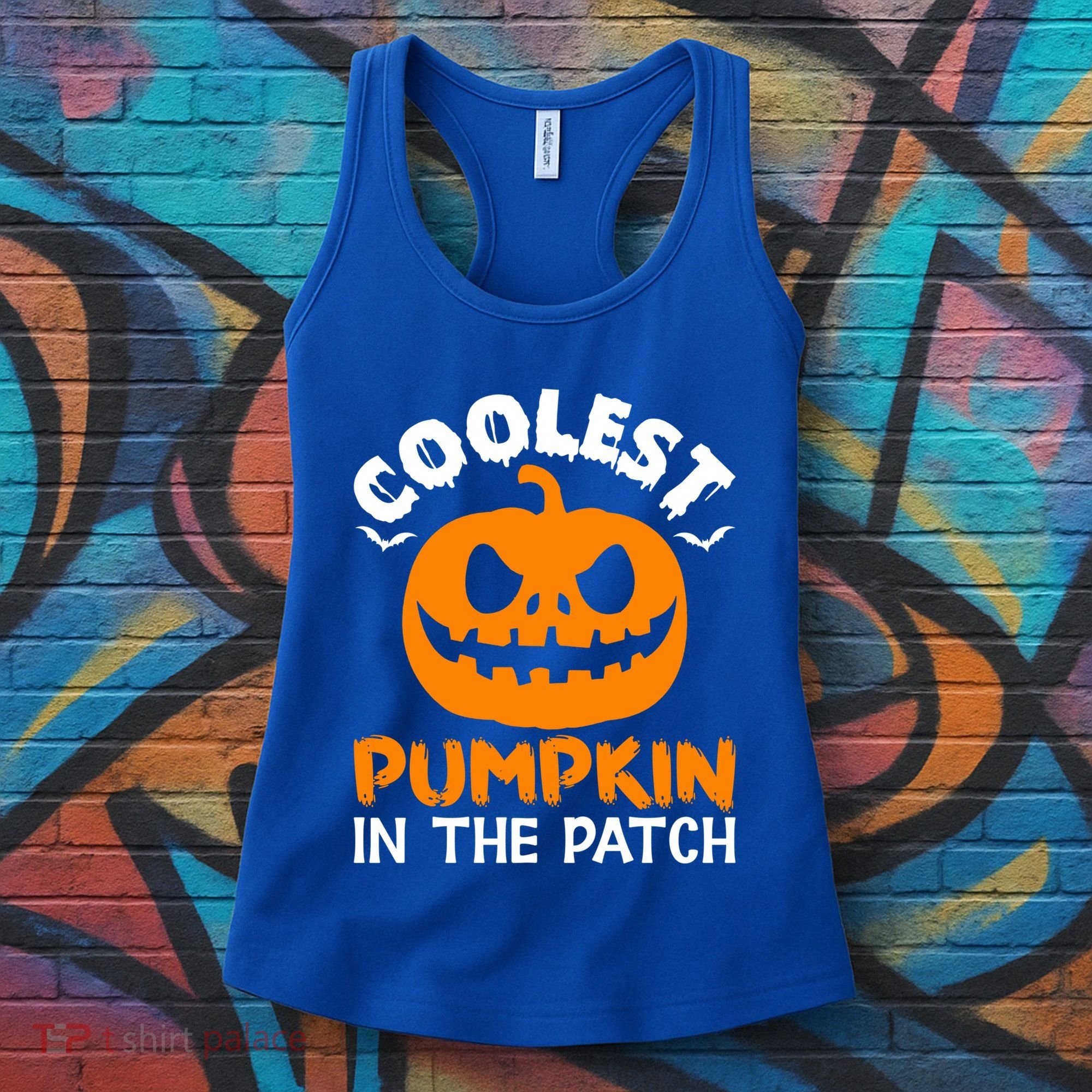 Coolest Pumpkin In The Patch For Halloween Fans Gift Women's Tank Top