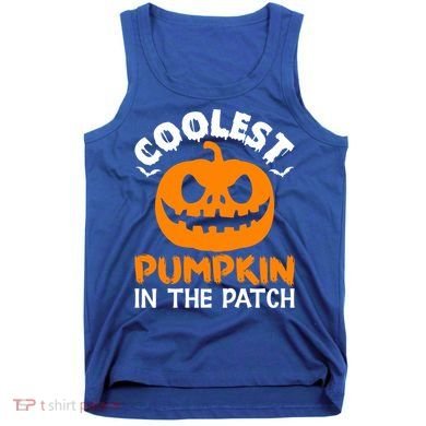 Coolest Pumpkin In The Patch For Halloween Fans Gift Tank Top