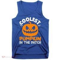 Coolest Pumpkin In The Patch For Halloween Fans Gift Tank Top thumb 0