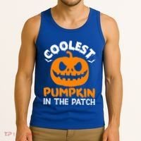 Coolest Pumpkin In The Patch For Halloween Fans Gift Tank Top thumb 3
