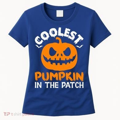 Coolest Pumpkin In The Patch For Halloween Fans Gift Women's T-Shirt