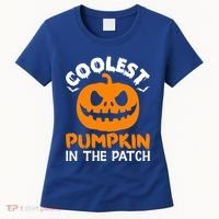 Coolest Pumpkin In The Patch For Halloween Fans Gift Women's T-Shirt thumb 0