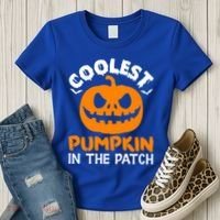 Coolest Pumpkin In The Patch For Halloween Fans Gift Women's T-Shirt thumb 3