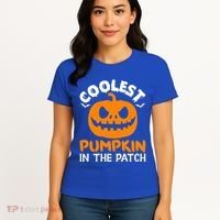Coolest Pumpkin In The Patch For Halloween Fans Gift Women's T-Shirt thumb 4