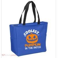 Coolest Pumpkin In The Patch For Halloween Fans Gift Tote Bag thumb 2