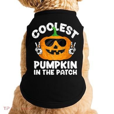 Coolest Pumpkin In The Patch Funny S Halloween Gift Doggie Tank