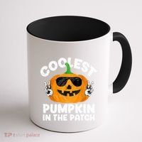 Coolest Pumpkin In The Patch Funny S Halloween Gift Coffee Mug thumb 1