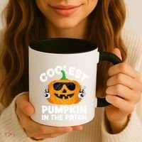 Coolest Pumpkin In The Patch Funny S Halloween Gift Coffee Mug thumb 3