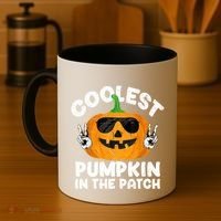 Coolest Pumpkin In The Patch Funny S Halloween Gift Coffee Mug thumb 4
