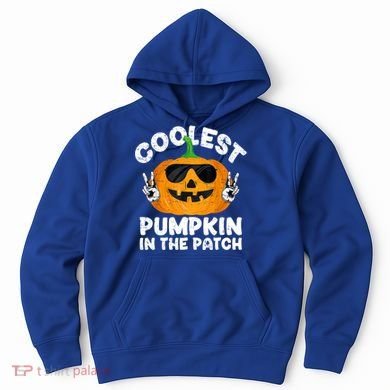 Coolest Pumpkin In The Patch Funny S Halloween Gift Hoodie