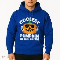 Coolest Pumpkin In The Patch Funny S Halloween Gift Hoodie thumb 2