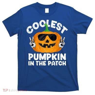 Coolest Pumpkin In The Patch Funny S Halloween Gift T-Shirt