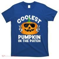 Coolest Pumpkin In The Patch Funny S Halloween Gift T-Shirt thumb 0