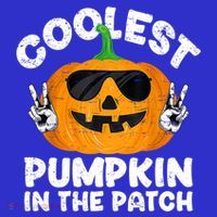 Coolest Pumpkin In The Patch Funny S Halloween Gift Mousepad thumb 1