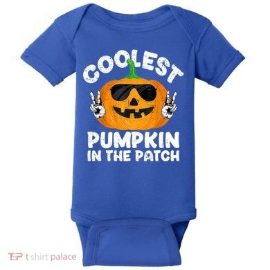 Coolest Pumpkin In The Patch Funny S Halloween Gift Baby Bodysuit