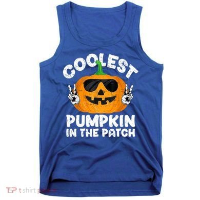 Coolest Pumpkin In The Patch Funny S Halloween Gift Tank Top