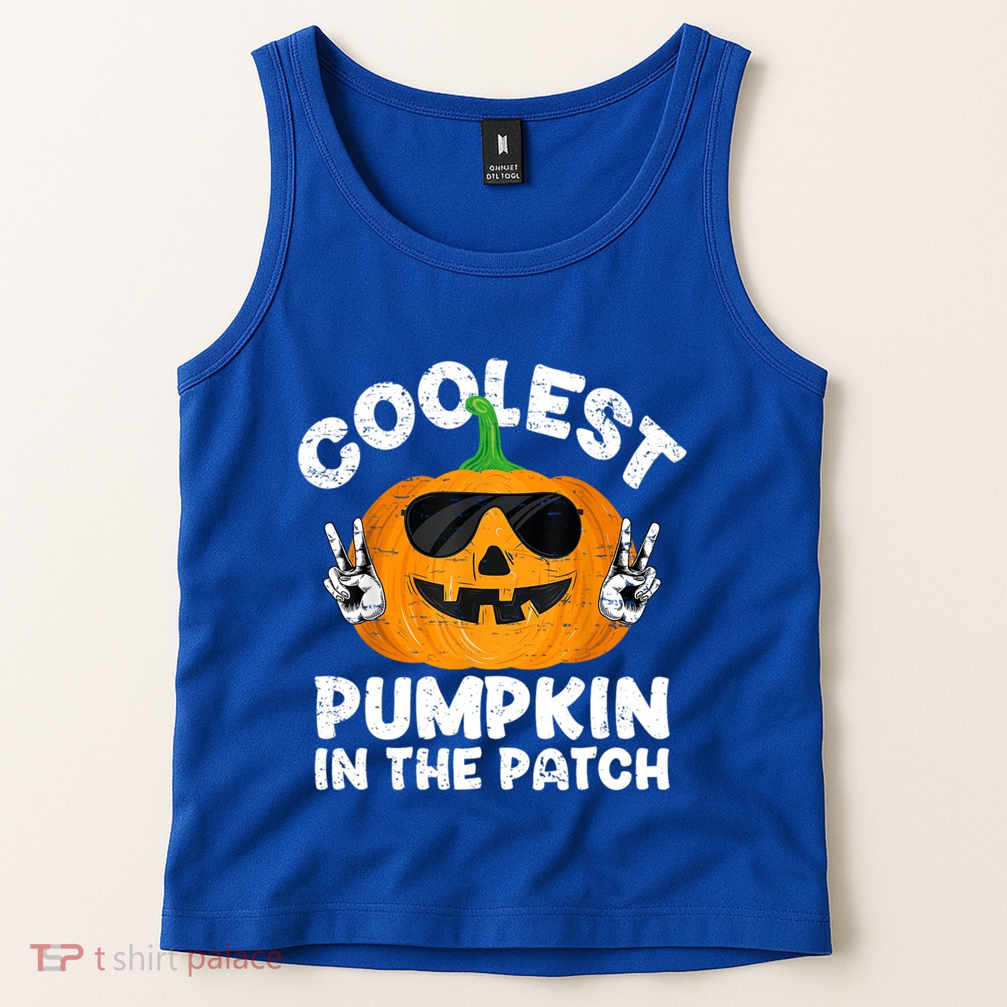 Coolest Pumpkin In The Patch Funny S Halloween Gift Tank Top