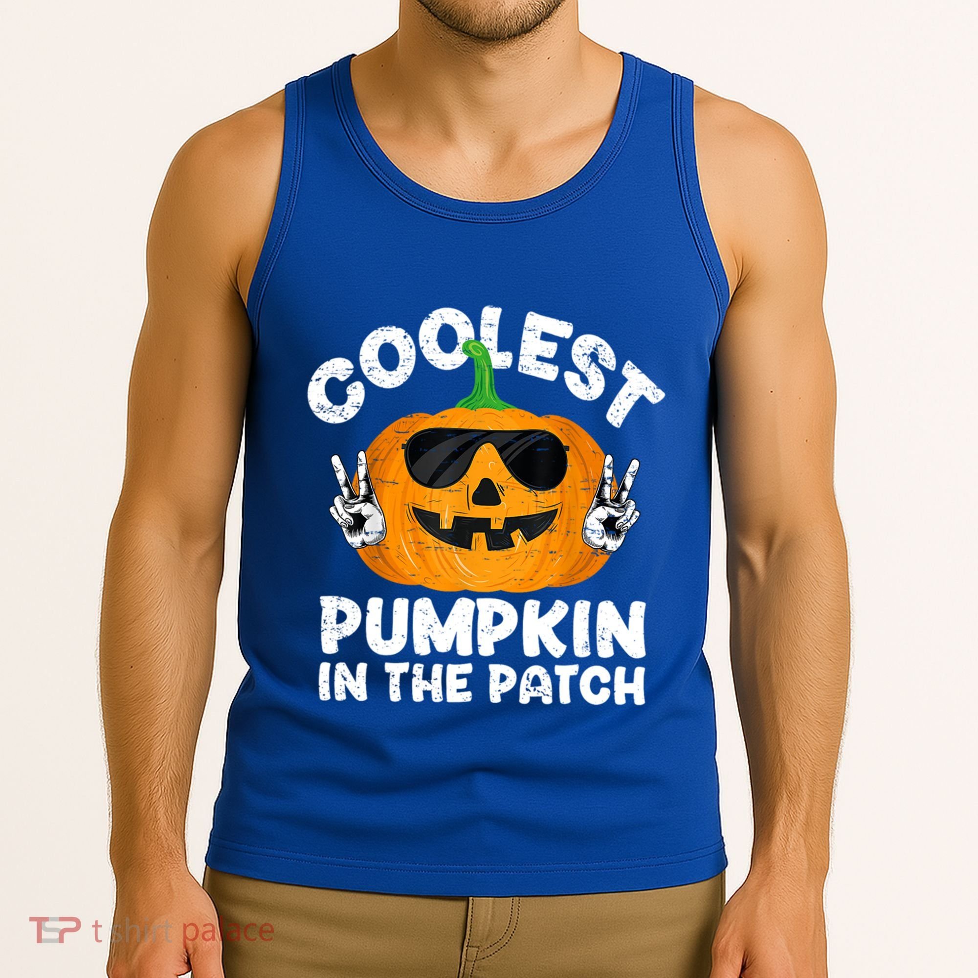 Coolest Pumpkin In The Patch Funny S Halloween Gift Tank Top
