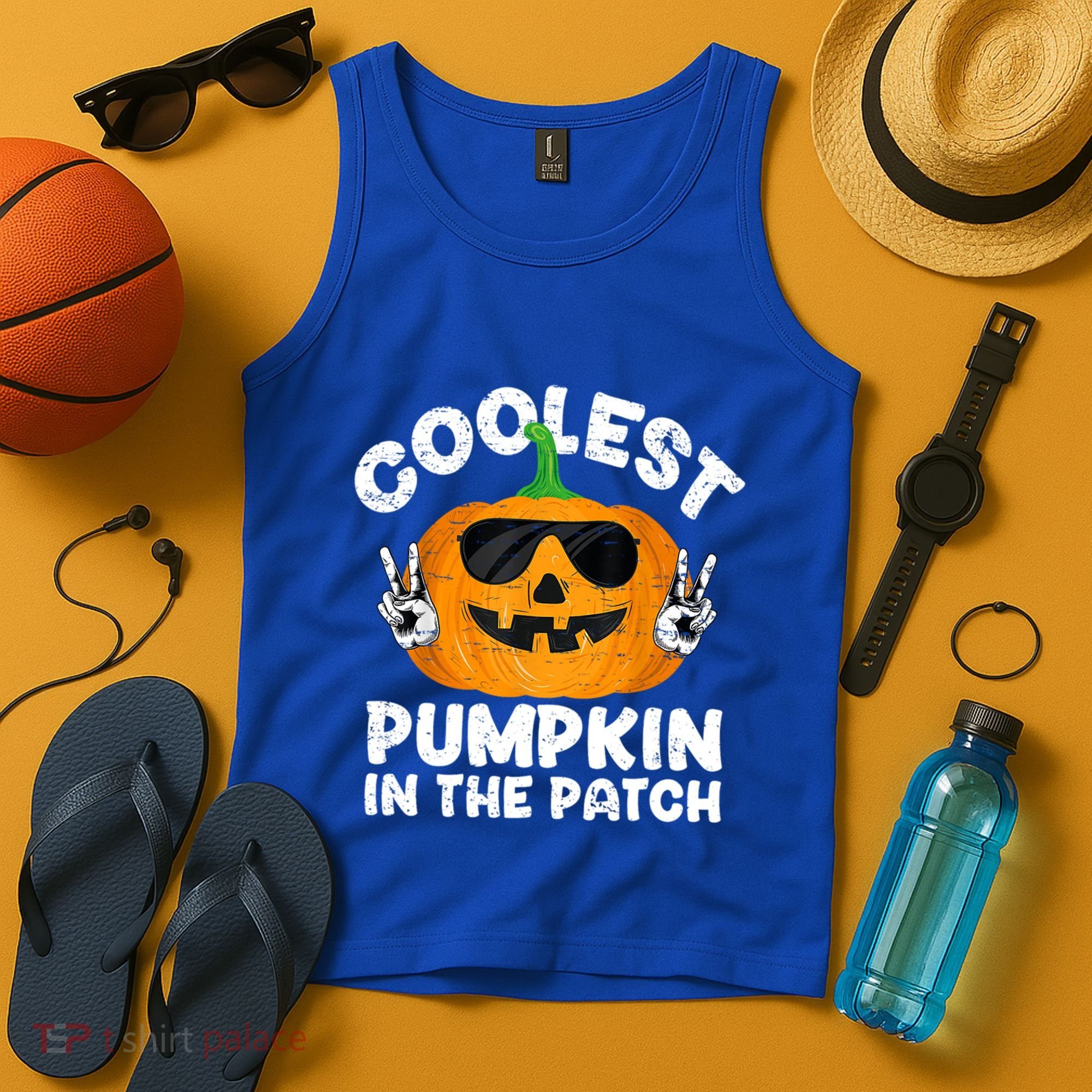 Coolest Pumpkin In The Patch Funny S Halloween Gift Tank Top
