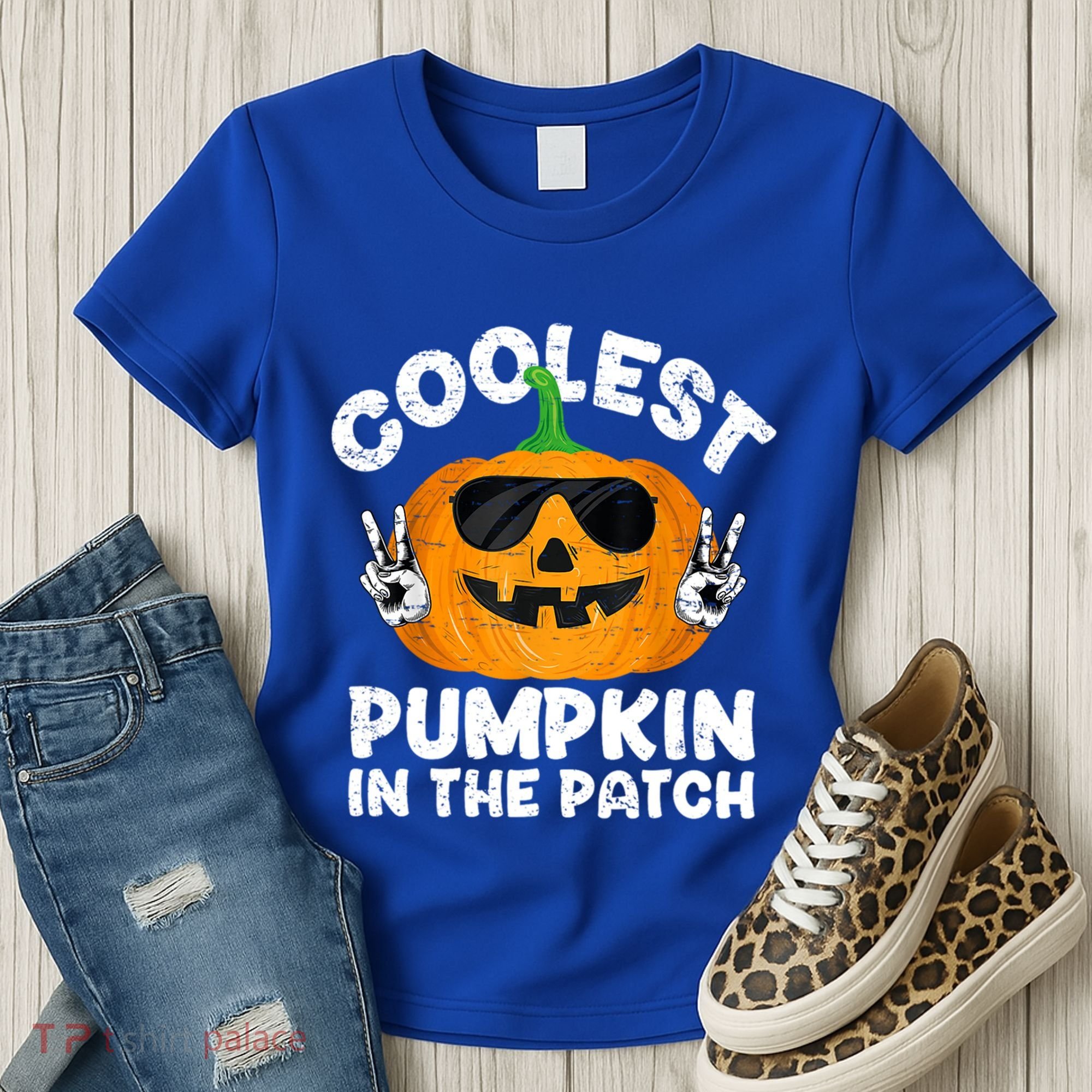 Coolest Pumpkin In The Patch Funny S Halloween Gift Women's T-Shirt