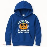 Coolest Pumpkin In The Patch Funny S Halloween Gift Kids Hoodie thumb 0