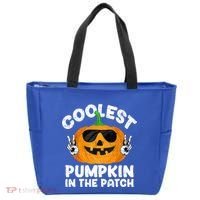 Coolest Pumpkin In The Patch Funny S Halloween Gift Tote Bag thumb 0