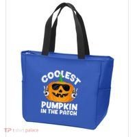 Coolest Pumpkin In The Patch Funny S Halloween Gift Tote Bag thumb 3