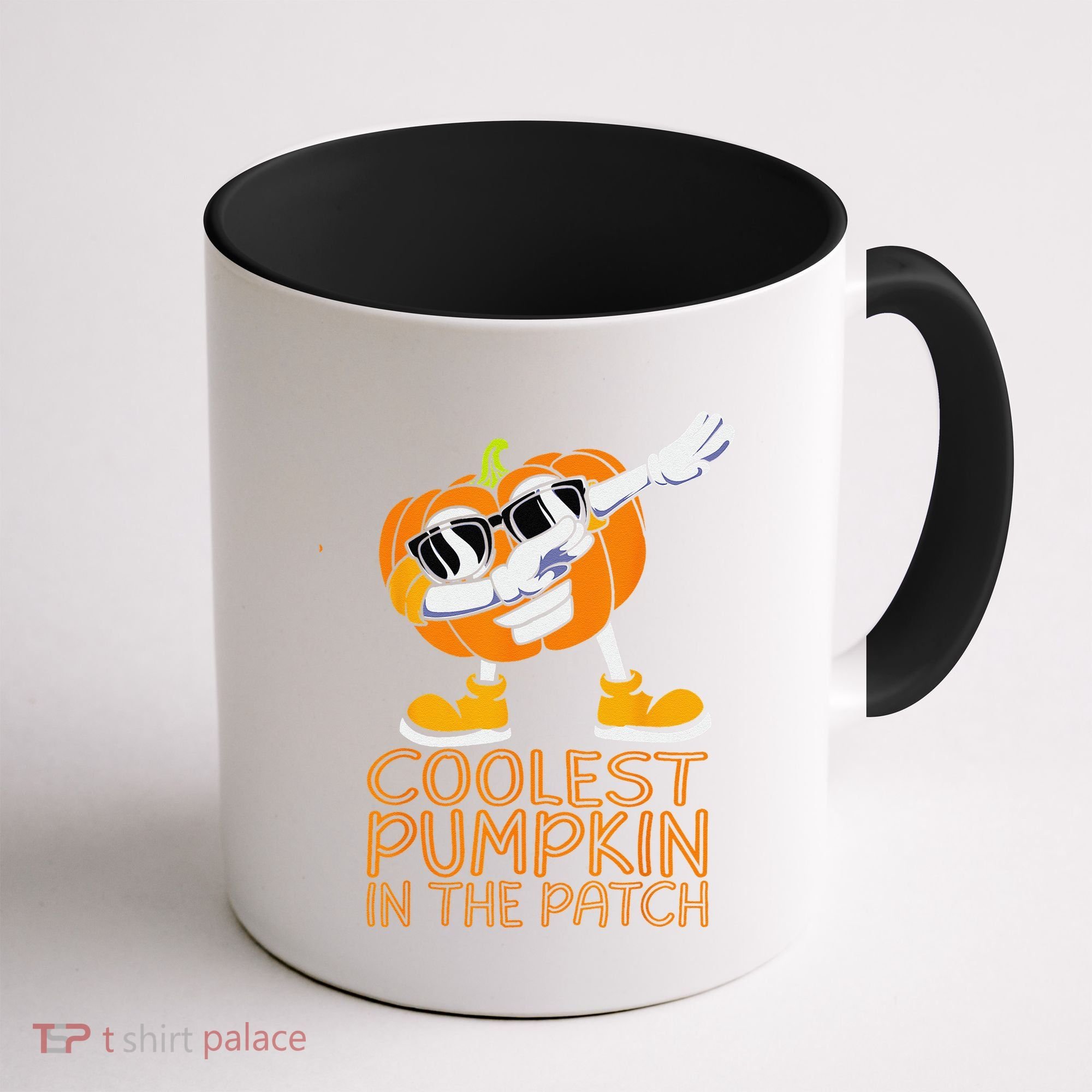 Coolest Pumpkin In The Patch Halloween Jackolantern Coffee Mug