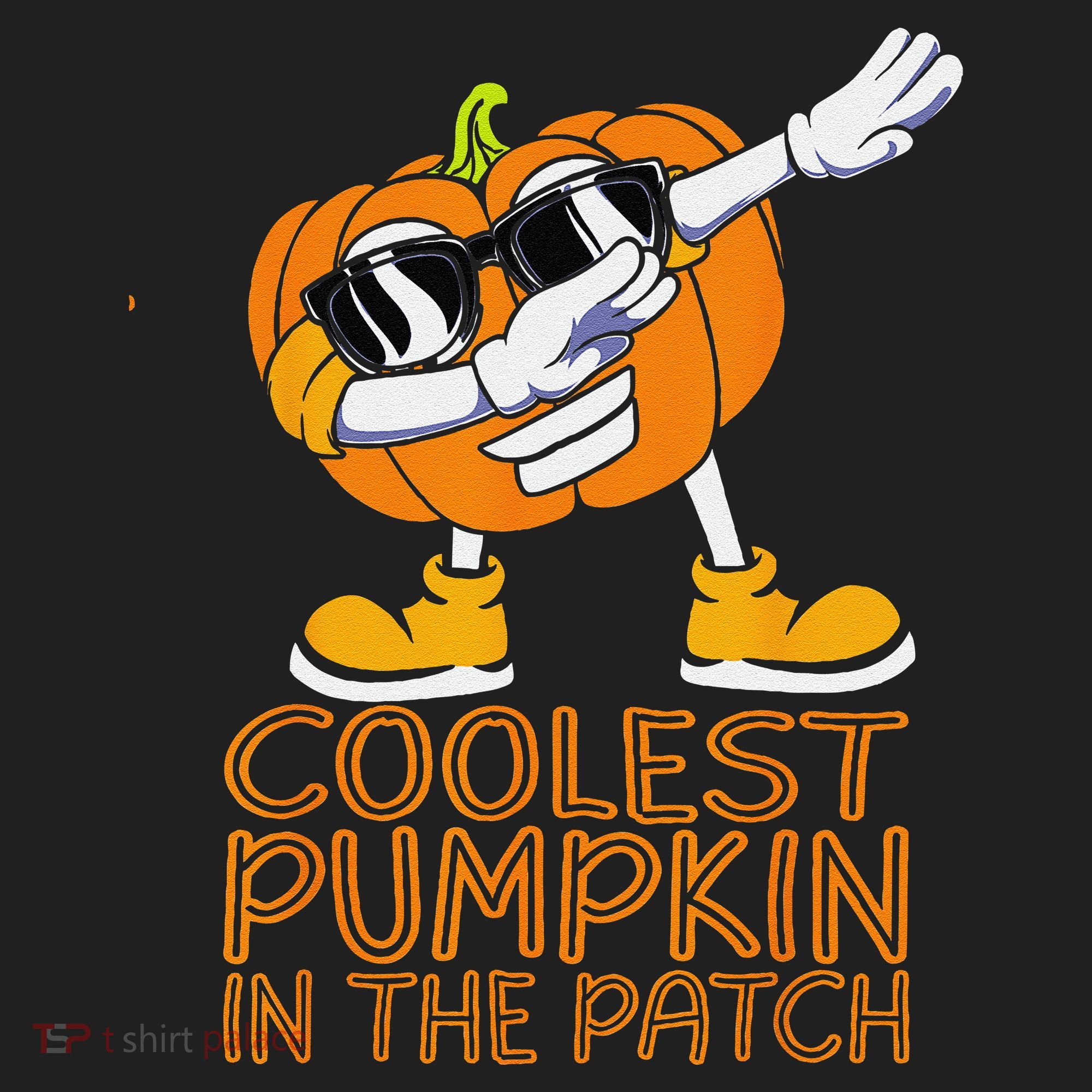 Coolest Pumpkin In The Patch Halloween Jackolantern Beanie