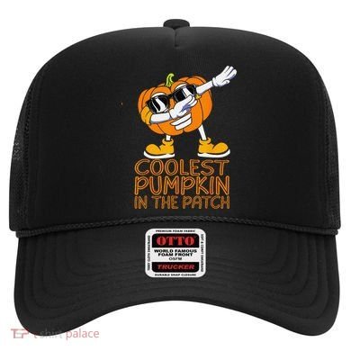 Coolest Pumpkin In The Patch Halloween Jackolantern Hat