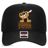 Coolest Pumpkin In The Patch Halloween Jackolantern Hat thumb 0