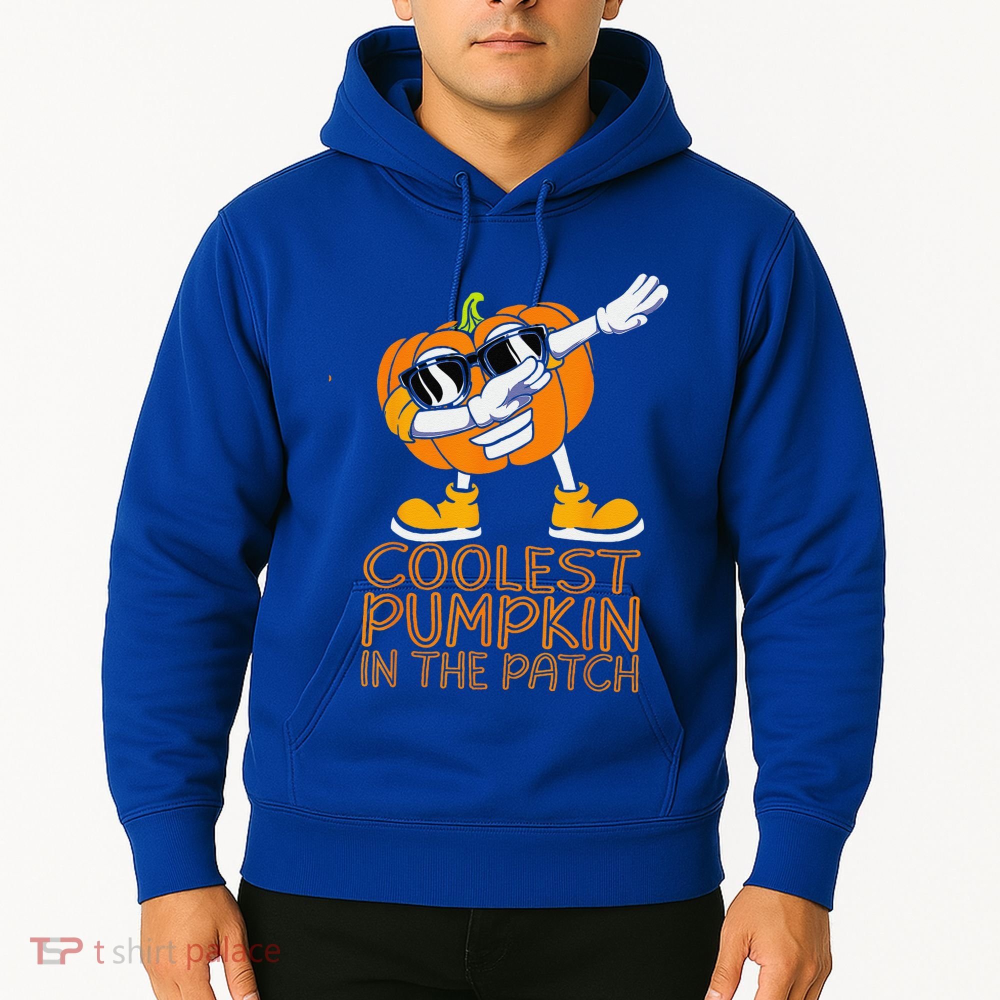 Coolest Pumpkin In The Patch Halloween Jackolantern Hoodie